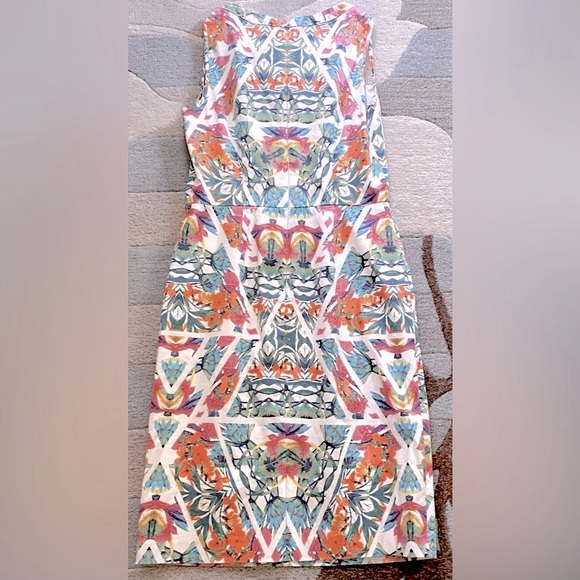 Adrianna Papell Tropical Floral Caged
Sheath Mini Dress - Picture 2 of 7